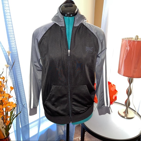 Everlast | Boys Gray & Black Track Jacket - Picture 7 of 7